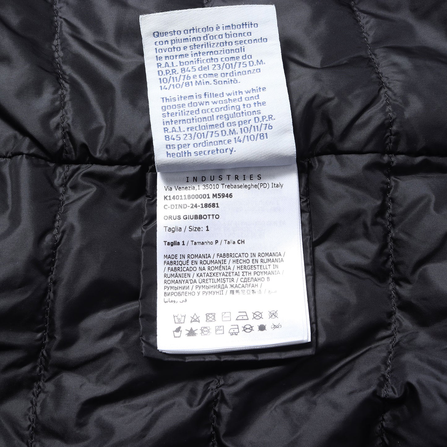 25SS ×MERCEDES-BENZ / NIGO ロゴパッチ付き ダウン フィールド ジャケット (Orus Down Field Jacket)