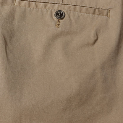 グログランテープ付き 4BAR コットンツイル ストレッチ チノパンツ (MWL272A05245)