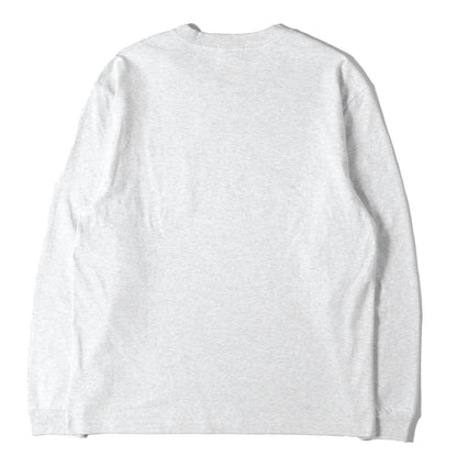 ×Mark Gonzales / SUICOKE レターロゴ クルーネック ポケット ロングスリーブTシャツ