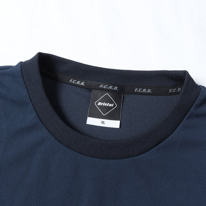 ×MLB / New York Yankees ロゴパッチ メッシュ ロングスリーブ Tシャツ (MLB TOUR L/S PRE MATCH TOP)