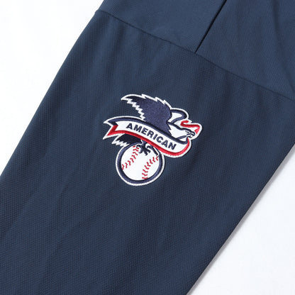 ×MLB / New York Yankees ロゴパッチ メッシュ ロングスリーブ Tシャツ (MLB TOUR L/S PRE MATCH TOP)