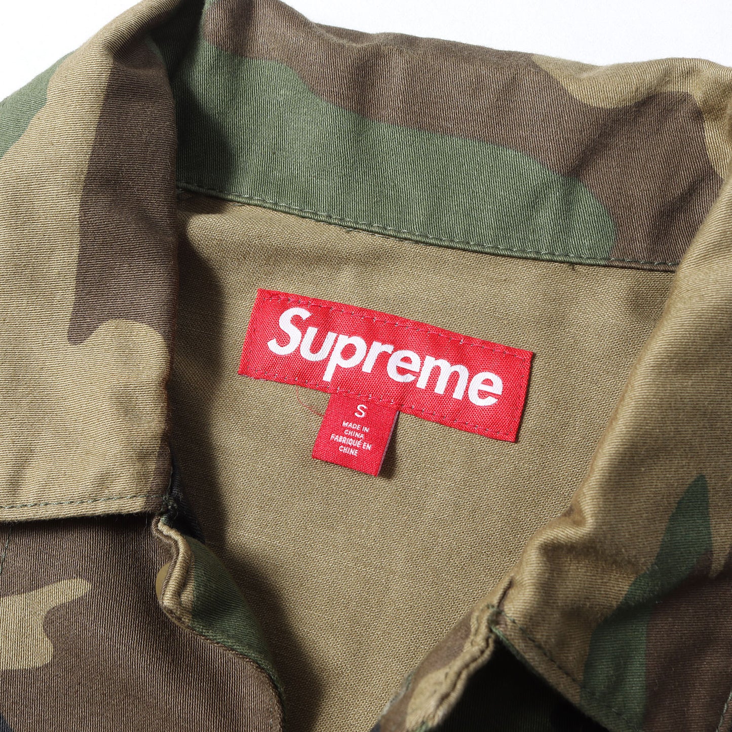 24SS ×Melvins バックグラフィック ウッドランドカモ BDU シャツジャケット (Melvins BDU Jacket)
