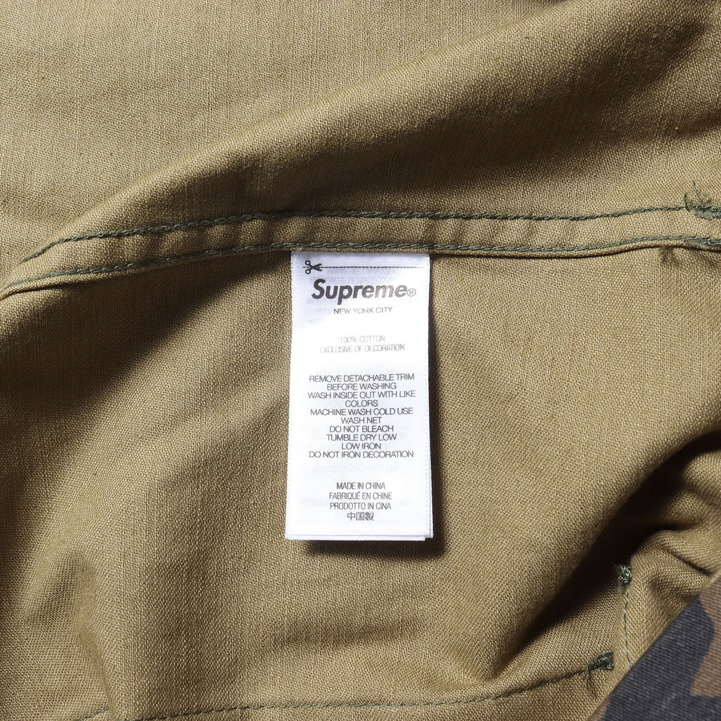 24SS ×Melvins バックグラフィック ウッドランドカモ BDU シャツジャケット (Melvins BDU Jacket)