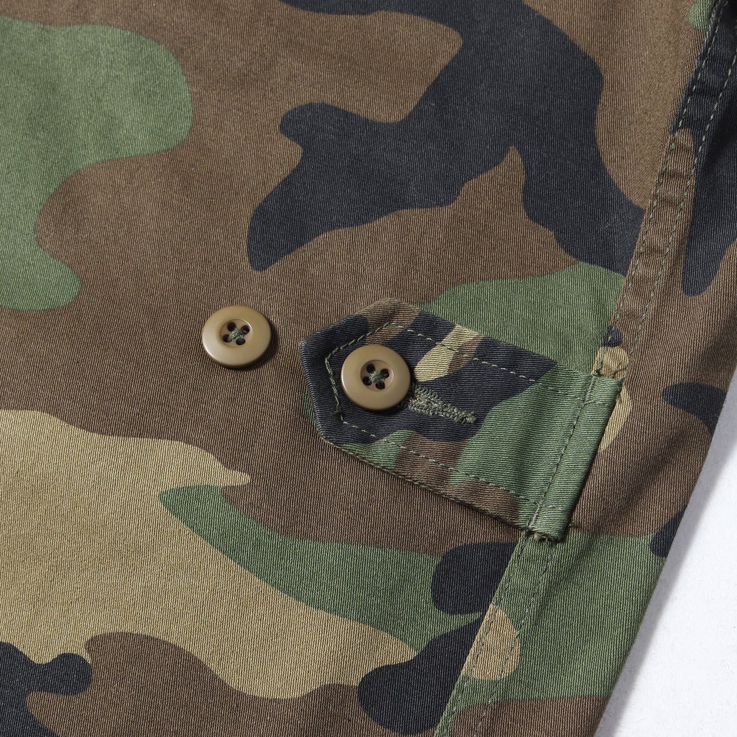 24SS ×Melvins バックグラフィック ウッドランドカモ BDU シャツジャケット (Melvins BDU Jacket)