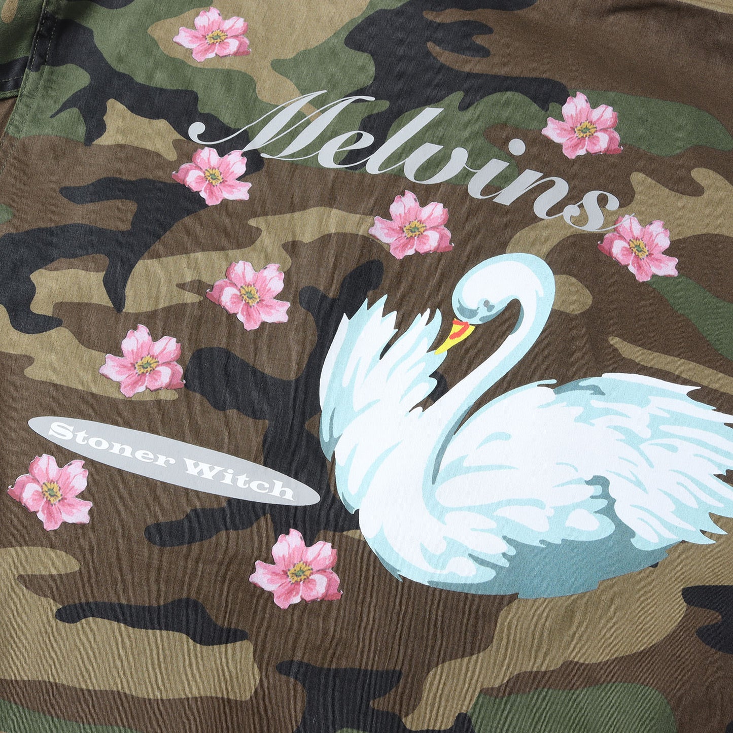 24SS ×Melvins バックグラフィック ウッドランドカモ BDU シャツジャケット (Melvins BDU Jacket)