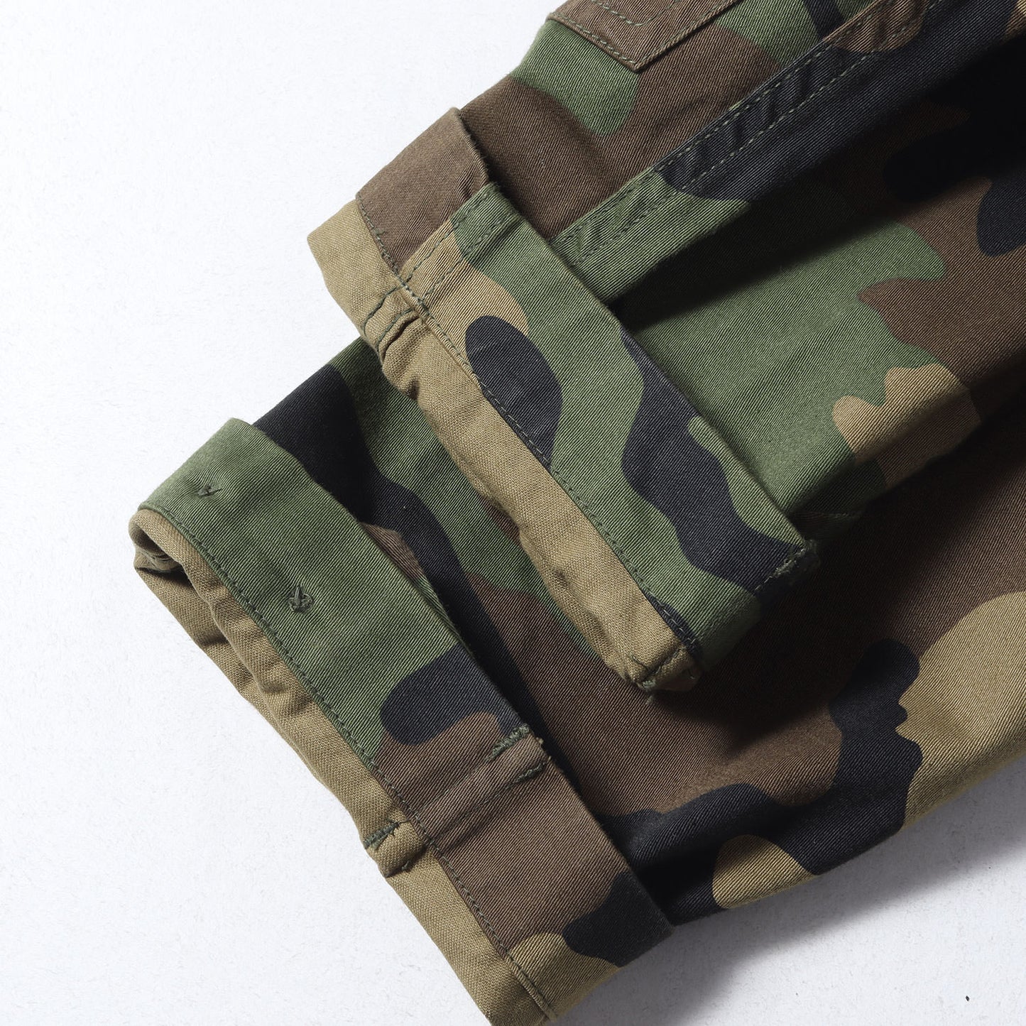 24SS ×Melvins バックグラフィック ウッドランドカモ BDU シャツジャケット (Melvins BDU Jacket)