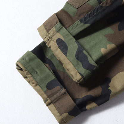24SS ×Melvins バックグラフィック ウッドランドカモ BDU シャツジャケット (Melvins BDU Jacket)