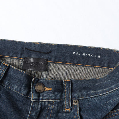 [エディ・スリマン期] 16SS ウォッシュ加工 ストレッチ スキニー デニムパンツ (D02 M/SK-LW)