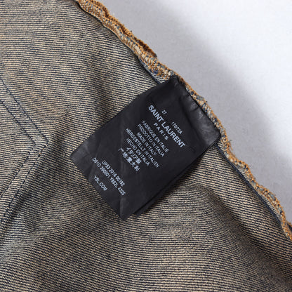 [エディ・スリマン期] 16SS ウォッシュ加工 ストレッチ スキニー デニムパンツ (D02 M/SK-LW)