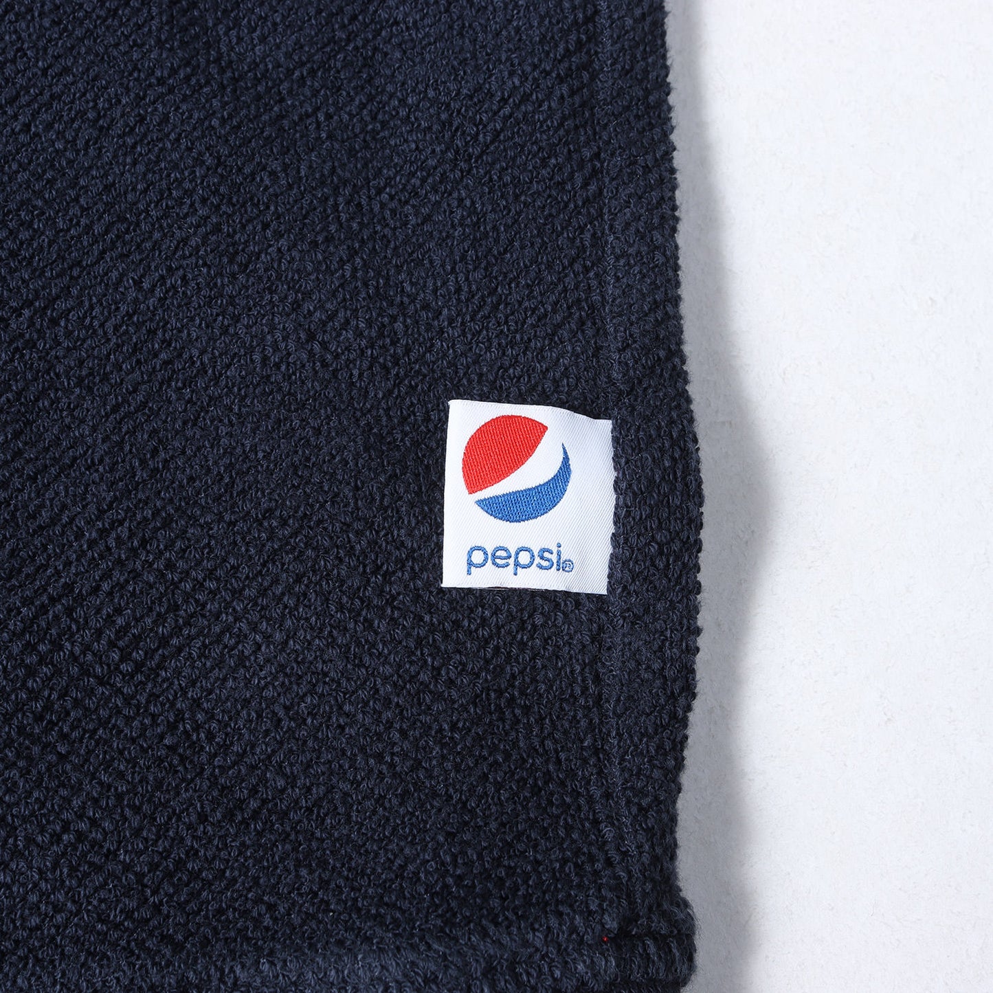 ×PEPSI-COLA ロゴプリント 半袖 レイヤード 裏吊り毛 スウェットパーカー S78GU0037 S25427