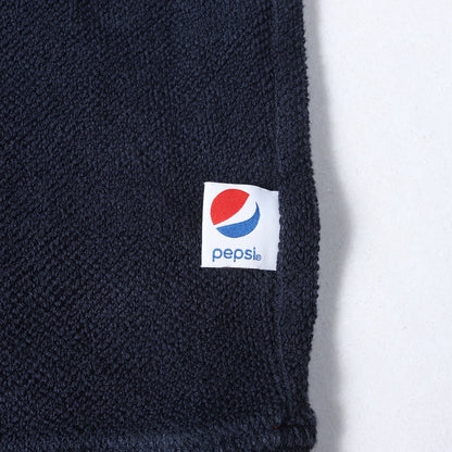 ×PEPSI-COLA ロゴプリント 半袖 レイヤード 裏吊り毛 スウェットパーカー S78GU0037 S25427