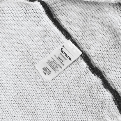 23SS プリントウォッシュ ブランドロゴ クルーネック コットン ニット (Printed Washed Sweater)