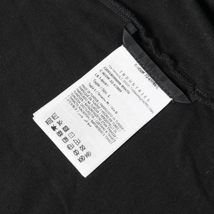 袖ロゴ フロッキープリント ロングスリーブ Tシャツ (LS T-SHIRT)