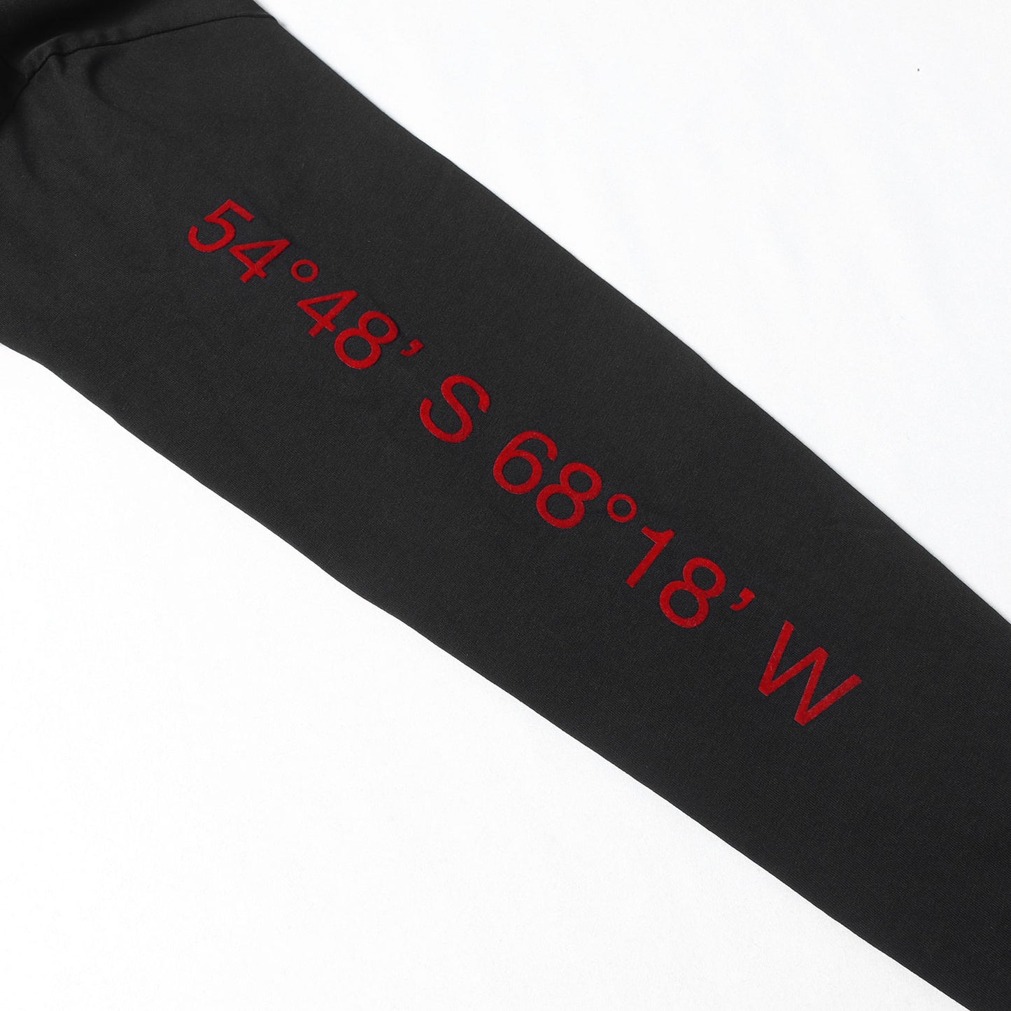 袖ロゴ フロッキープリント ロングスリーブ Tシャツ (LS T-SHIRT)