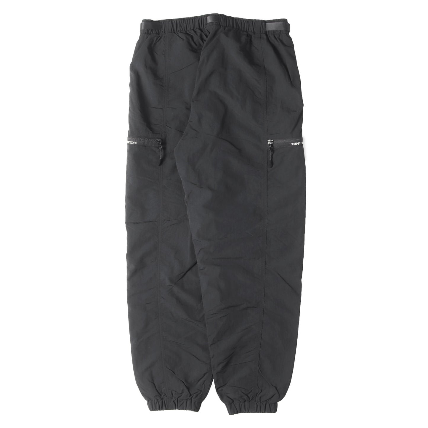 23AW ウェビングベルト付き ナイロン トラックパンツ (SPST2003 / TROUSERS / NYLON. WEATHER)