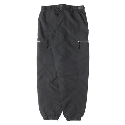 23AW ウェビングベルト付き ナイロン トラックパンツ (SPST2003 / TROUSERS / NYLON. WEATHER)