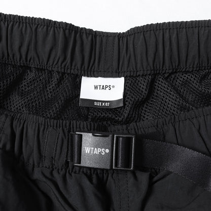 23AW ウェビングベルト付き ナイロン トラックパンツ (SPST2003 / TROUSERS / NYLON. WEATHER)