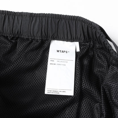 23AW ウェビングベルト付き ナイロン トラックパンツ (SPST2003 / TROUSERS / NYLON. WEATHER)