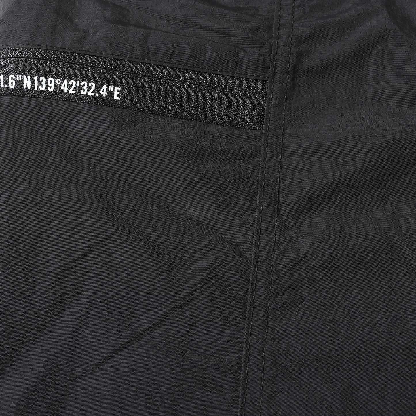 23AW ウェビングベルト付き ナイロン トラックパンツ (SPST2003 / TROUSERS / NYLON. WEATHER)