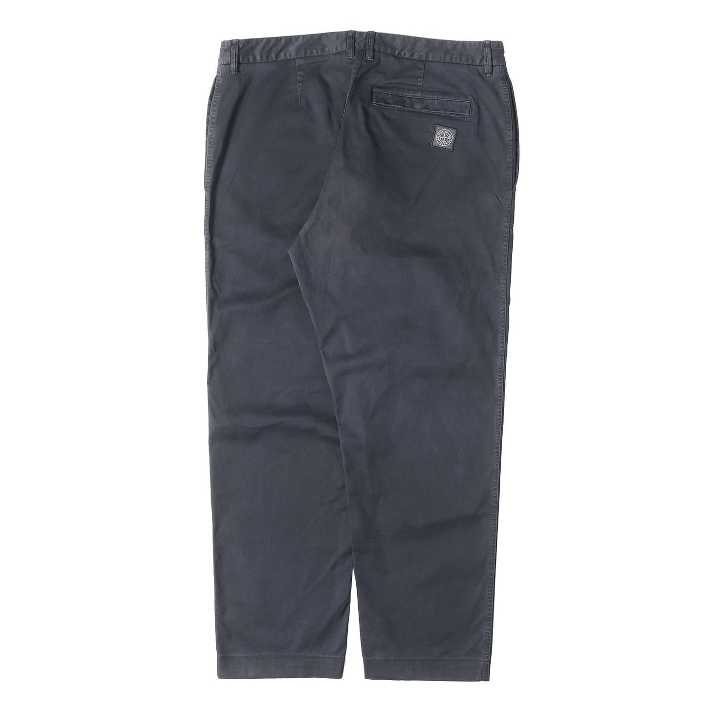 コンパスロゴパッチ付き ガーメントダイ ストレッチコットン ベイカーパンツ 7915316L1