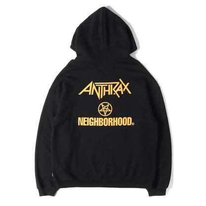 23AW ×ANTHRAX グラフィックプリント スウェットパーカー (NH X ANTHRAX. SWEATPARKA LS-1)