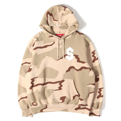 24SS デザートカモ $ロゴパッチ スウェットパーカー ($ Logo Hooded Sweatshirt)