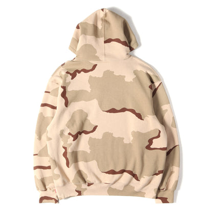24SS デザートカモ $ロゴパッチ スウェットパーカー ($ Logo Hooded Sweatshirt)