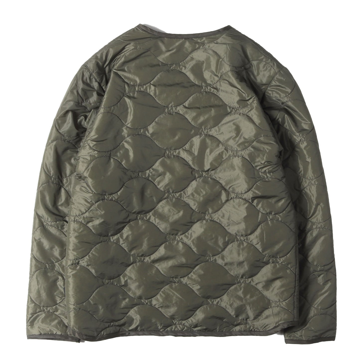 裏地ロゴプリント キルティング ミリタリー ライナー ジャケット (Quilted Military)