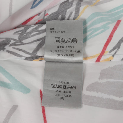 [クリス・ヴァン・アッシュ期] 15SS 落書きペイント コットン 半袖 比翼ボタン シャツ (563C547A3322)
