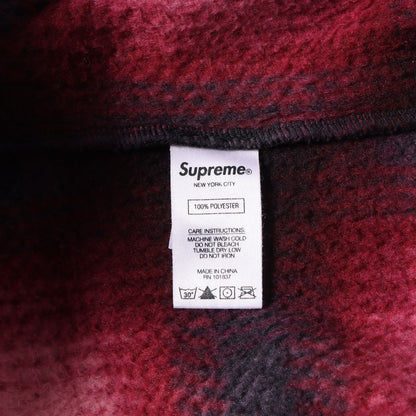 20AW オンブレ チェック フリース シャツ ジャケット (Shadow Plaid Fleece Shirt)