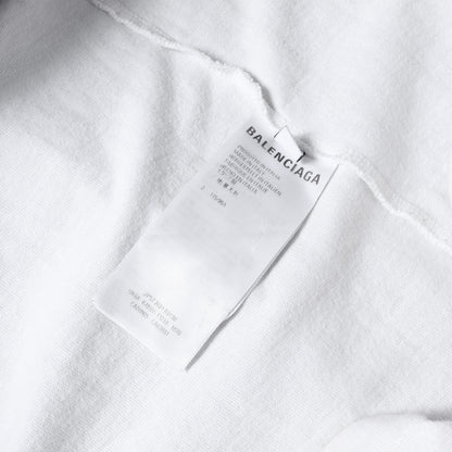 ラバーパッチ付き Tシャツ レイヤード Vネック コットン リブ ニット (Layered V-neck Sweater)