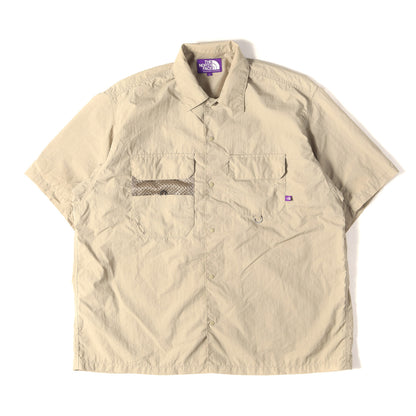マルチポケット ナイロン 半袖 フィッシング シャツ (Lounge Field H/S Shirt)