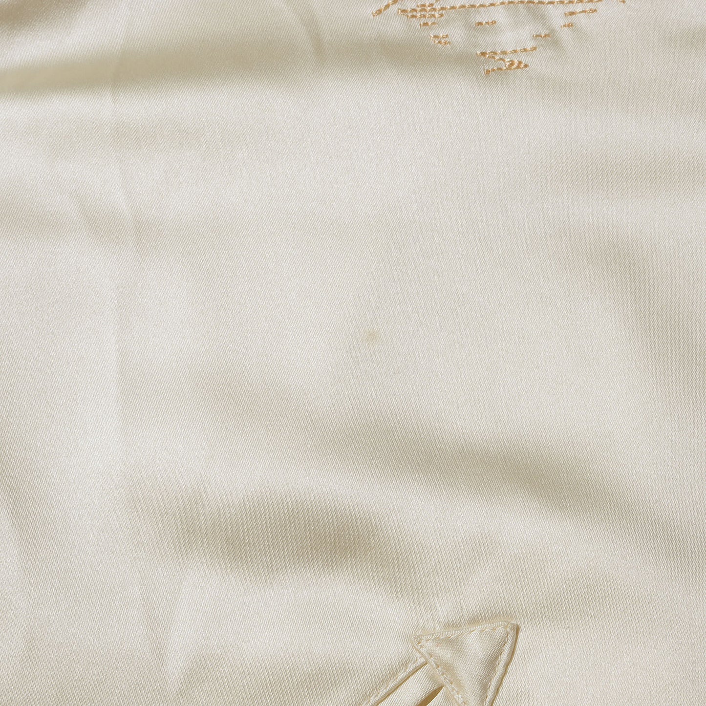 パームツリー / ストックロゴ 刺繍 フルジップ サテン スカジャン (Satin Palm Jacket)