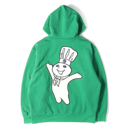 22AW ×Doughboy キャラクターパッチ フルジップ スウェットパーカー (Doughboy Zip Hooded Sweatshirt)