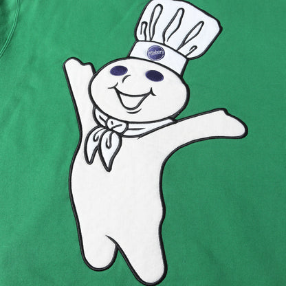 22AW ×Doughboy キャラクターパッチ フルジップ スウェットパーカー (Doughboy Zip Hooded Sweatshirt)