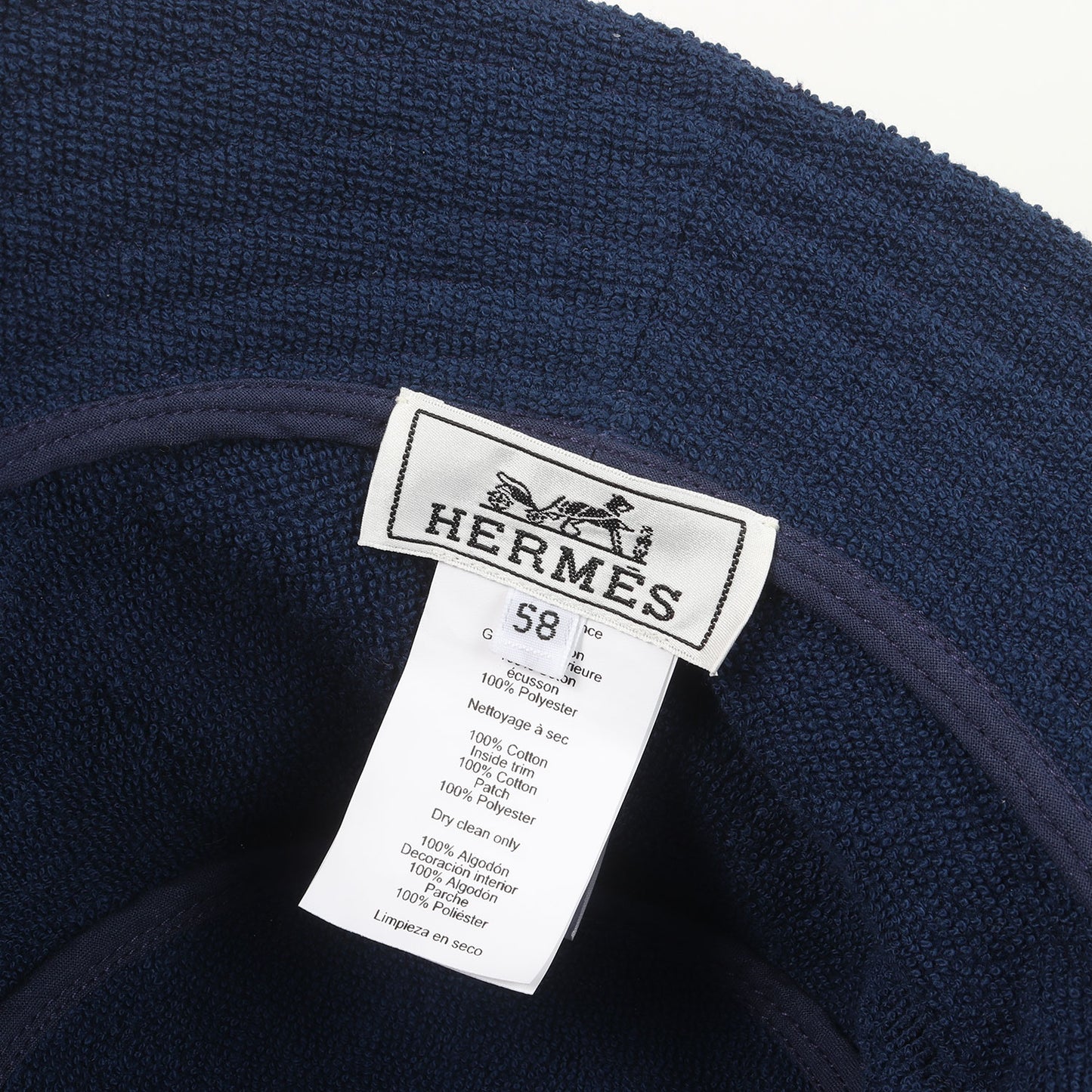 アイスワッペン付き パイル バケット ハット (HARPER BUCKET HAT)