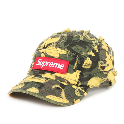 22AW ×Griffin ブレードカット加工 カモフラージュ BOXロゴ キャンプキャップ (Giffin Camp Cap)