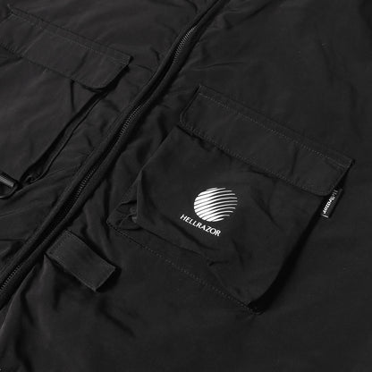 ミリタリー ナイロン 3Mシンサレート リバーシブル パフジャケット (REVERSIBLE ARMY CARGO PUFF JACKET)