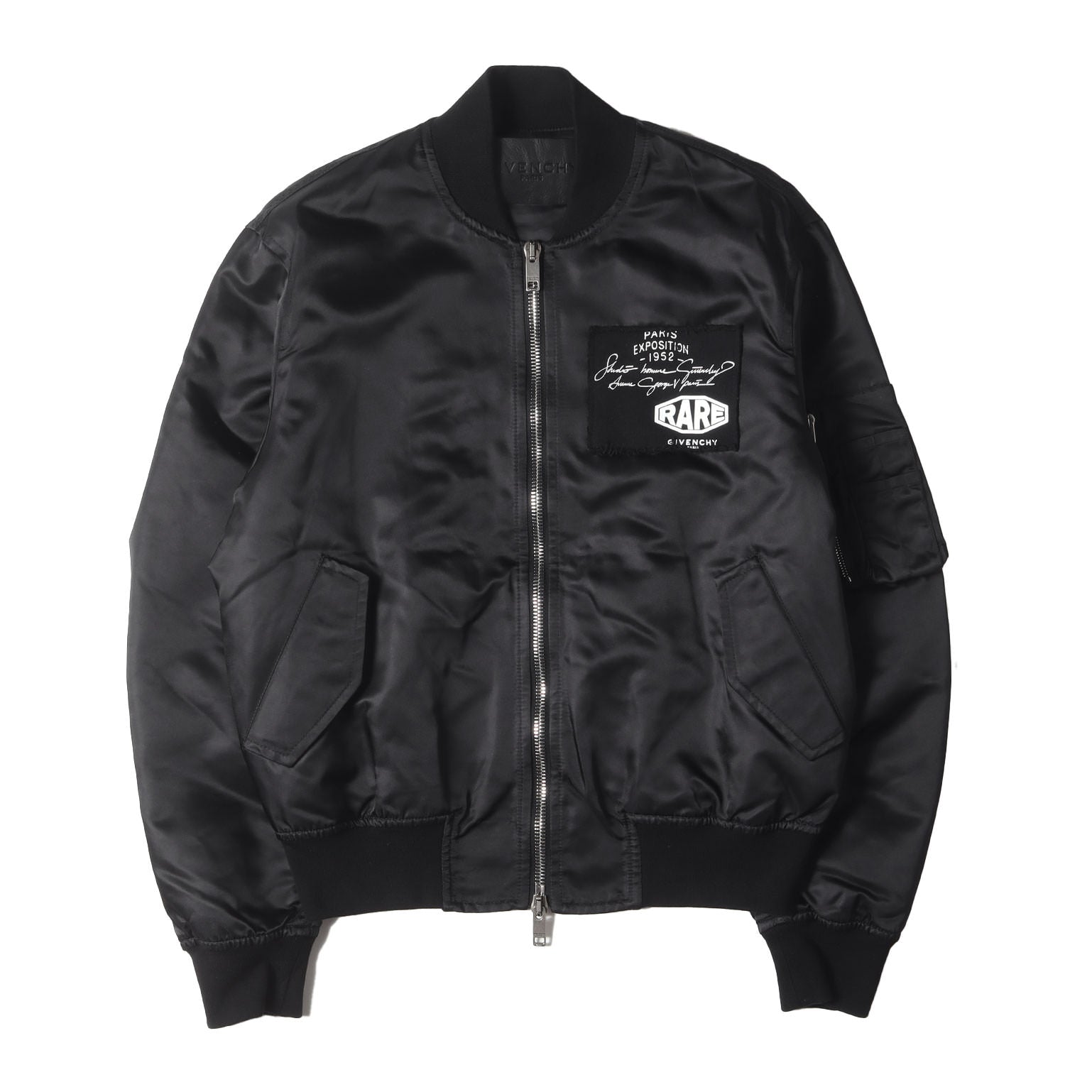 GIVENCHY (ジバンシィ) パッチカスタム ナイロン ボンバー ジャケット