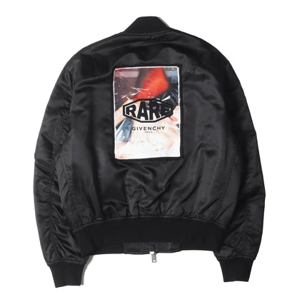 パッチカスタム ナイロン ボンバー ジャケット (BM00MH12J6) / MA-1