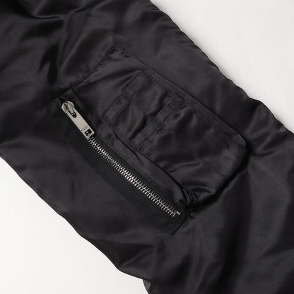 パッチカスタム ナイロン ボンバー ジャケット (BM00MH12J6) / MA-1