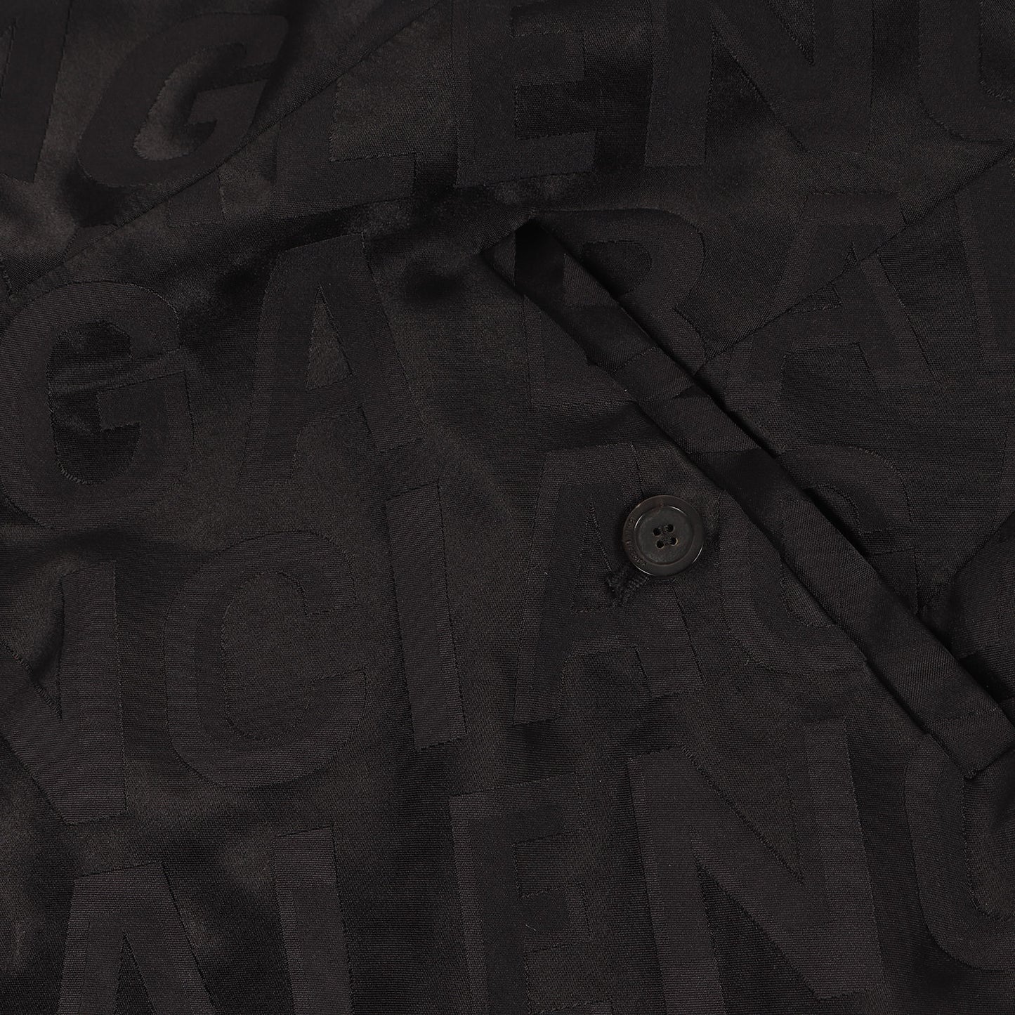 21SS ジャガードロゴ サテン バギー スラックパンツ