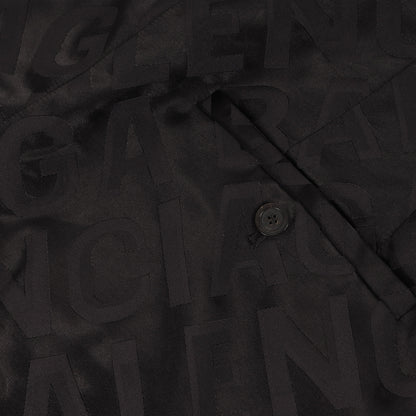 21SS ジャガードロゴ サテン バギー スラックパンツ