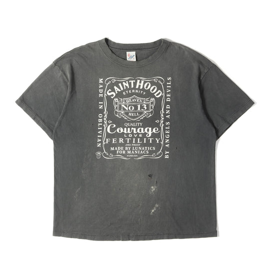 23SS ×NEIGHBORHOOD ジャックダニエル サンプリング Tシャツ (STHD SS TEE SKULL BIKE)