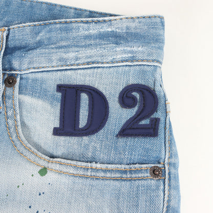 21SS ヴィンテージ リペア加工 バイカー デニムパンツ / Tidy Biker Jean ジーンズ