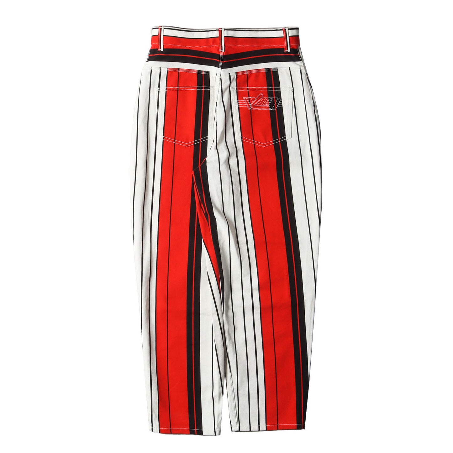 21SS マルチ ストライプ デニムパンツ