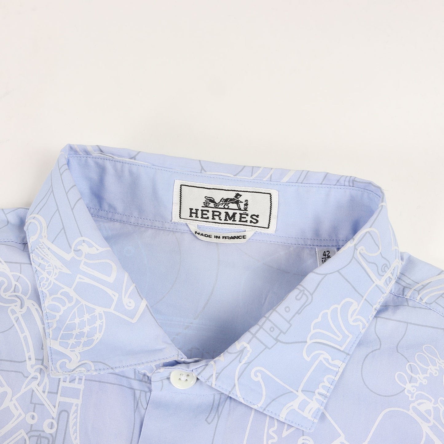 22SS Mors et Gourmettes / 馬銜と鎖 セリエボタン コットンシャツ