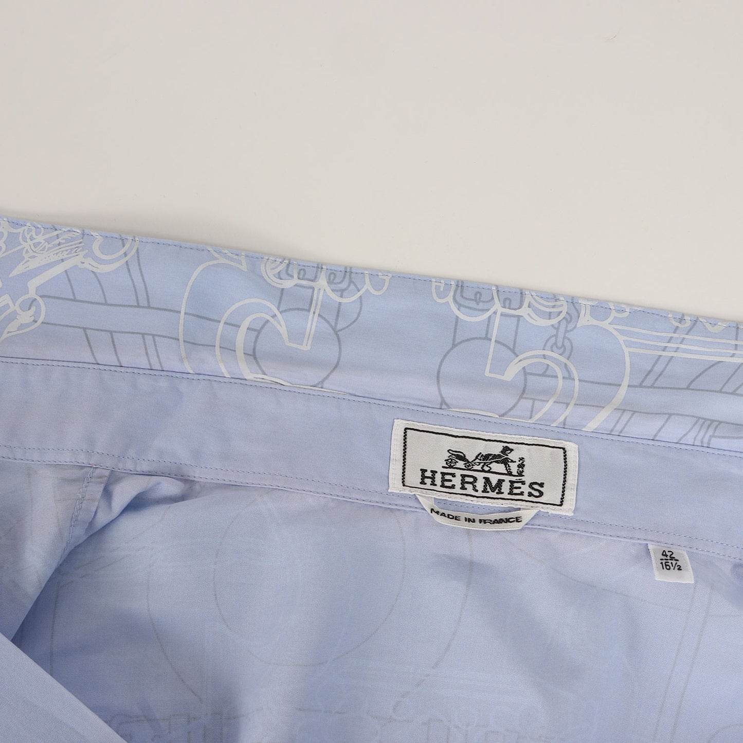 22SS Mors et Gourmettes / 馬銜と鎖 セリエボタン コットンシャツ