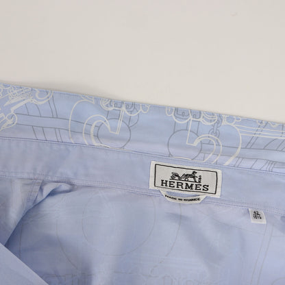 22SS Mors et Gourmettes / 馬銜と鎖 セリエボタン コットンシャツ