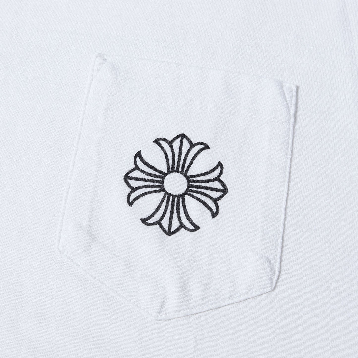 90s - 00s CHプラス / ブロック クロス クルーネック ポケット Tシャツ USA製
